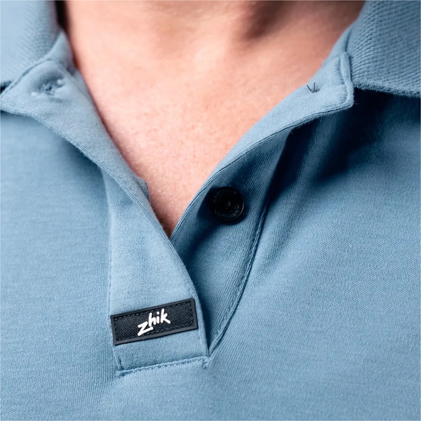 Zhik Womens Pima Cotton Polo POL-0170-W-PBL - Provincial Blue